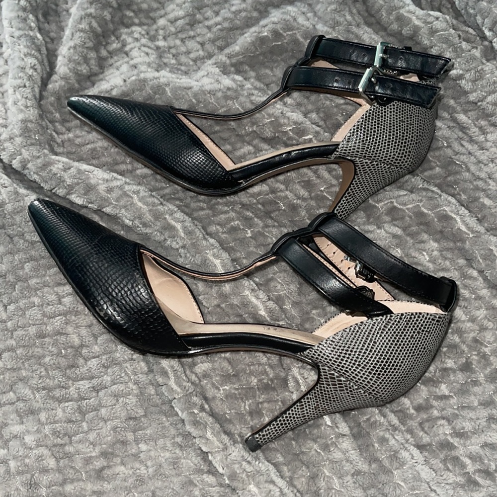 Aldo - Black & Grey Heels - Picture 5 of 7